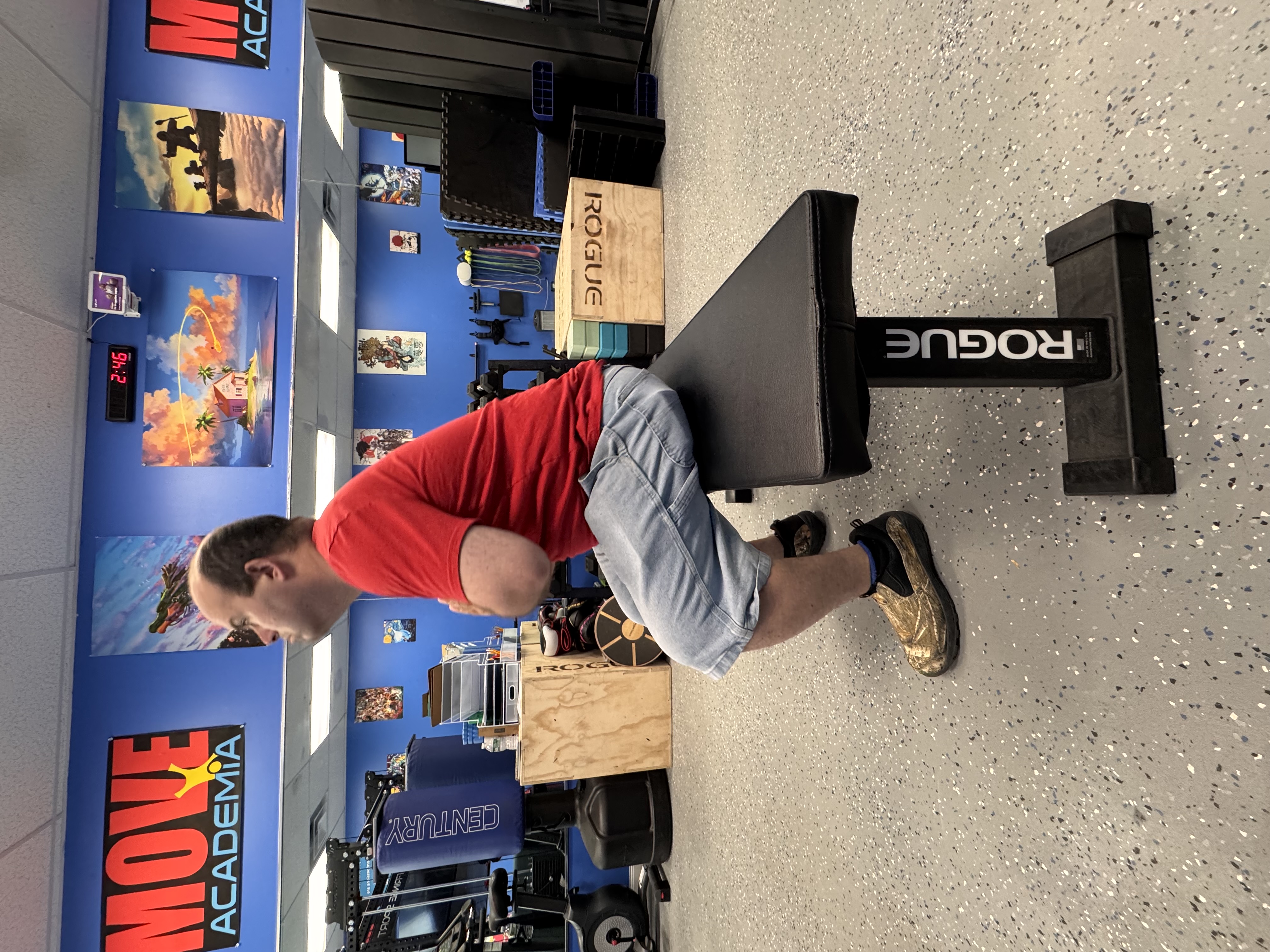 Rogue bench session